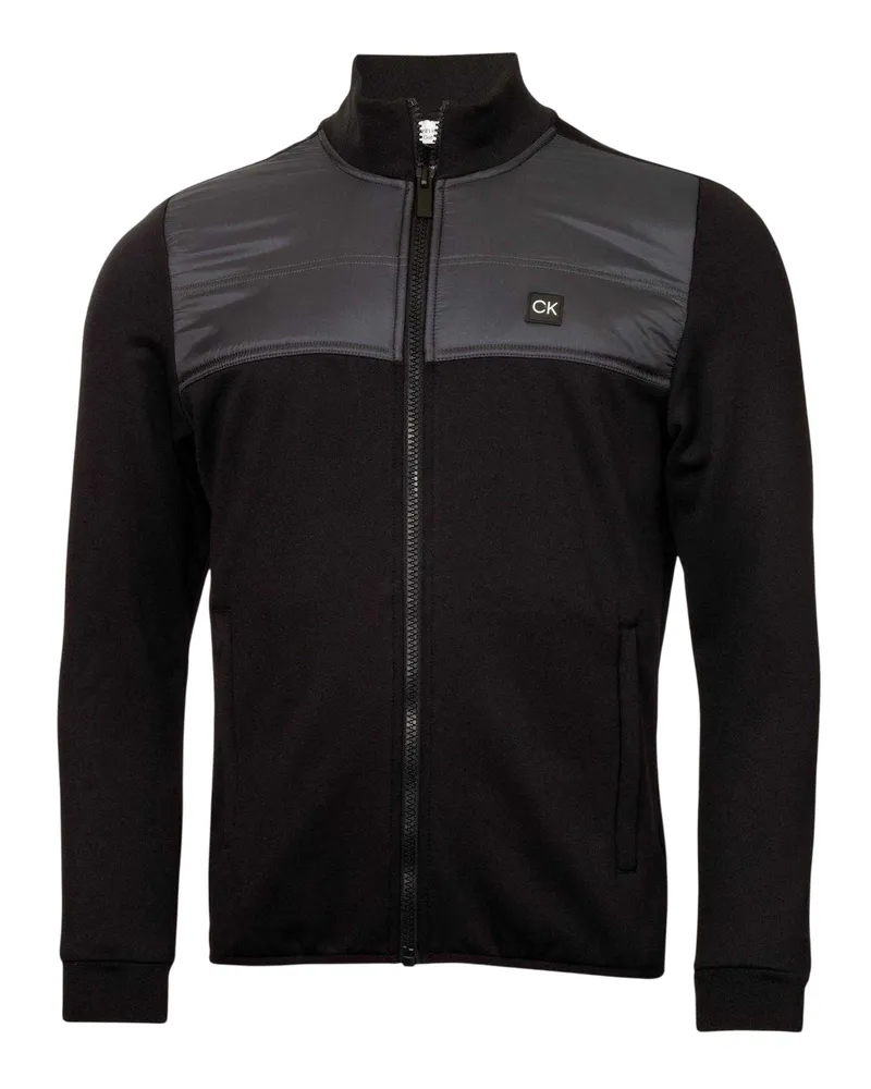 Calvin Klein Hybridjacke für Herren, Regulär (Schwarz Schwarz