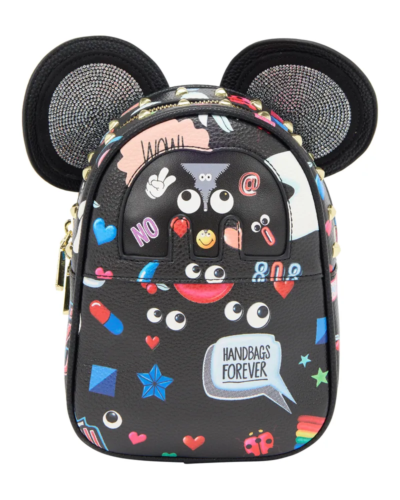 My Mo RUCKSACK RUCKSACK Frauen Schwarz Schwarz