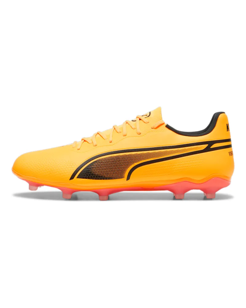 Puma Herren KING PRO FG/AG Fußballschuhe Orange