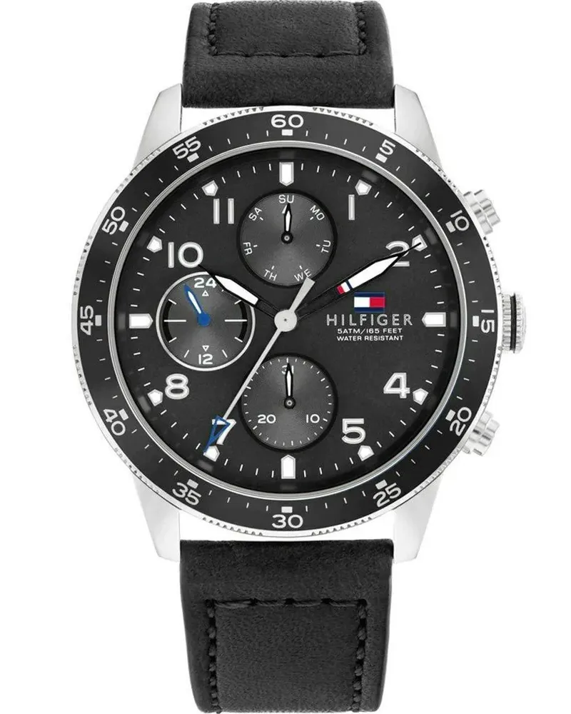 Tommy Hilfiger Jimmy Herren Schwarz Uhr 1791947 Schwarz