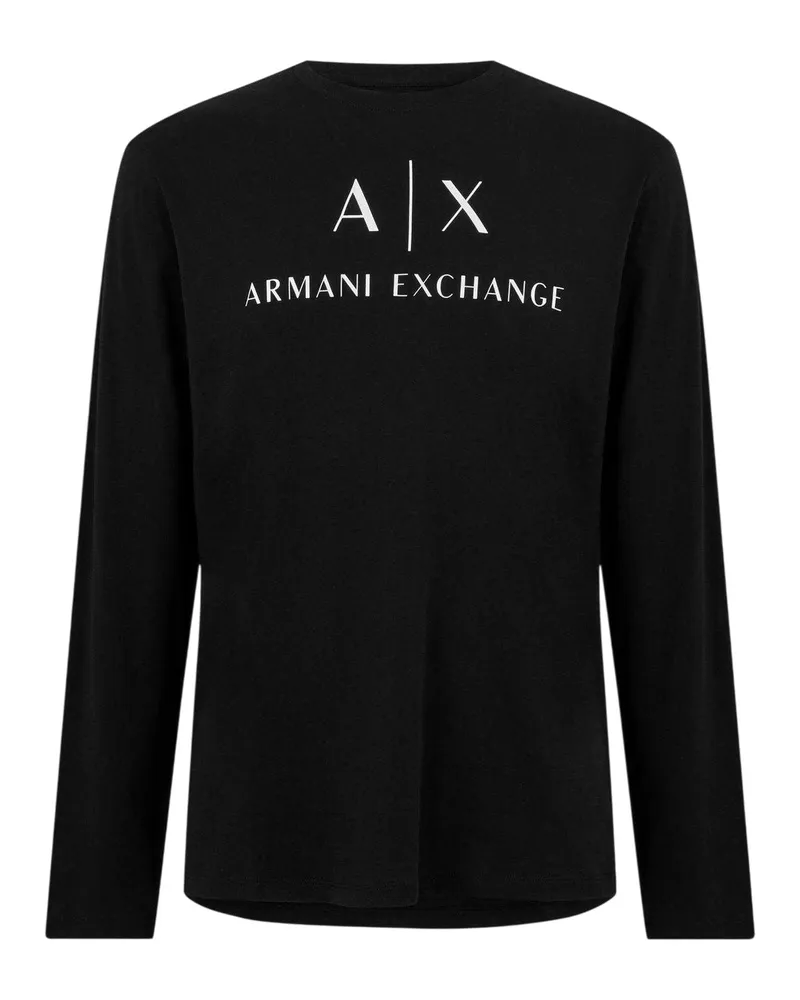 Armani Exchange T-Shirt für Herren (Schwarz Schwarz