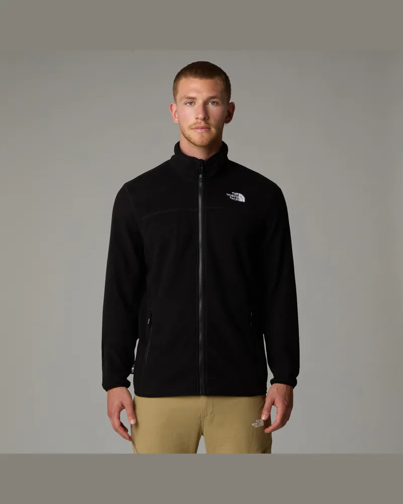The North Face M 100 Glacier Full Zip - EU Schwarz