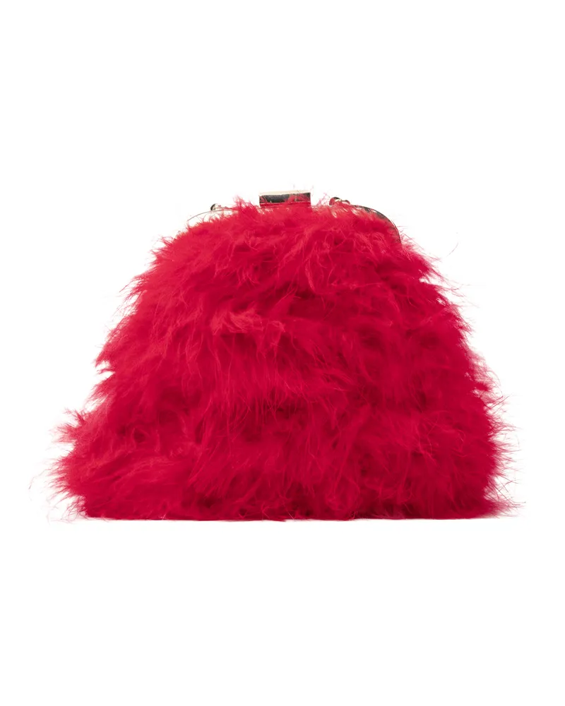 FAINA Clutch/Abendtasche für Damen - Rot Rot