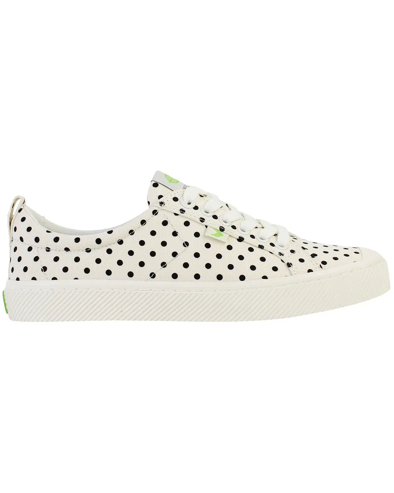 CARIUMA OCA Polka Dots Unisex Weiße Turnschuhe Weiß