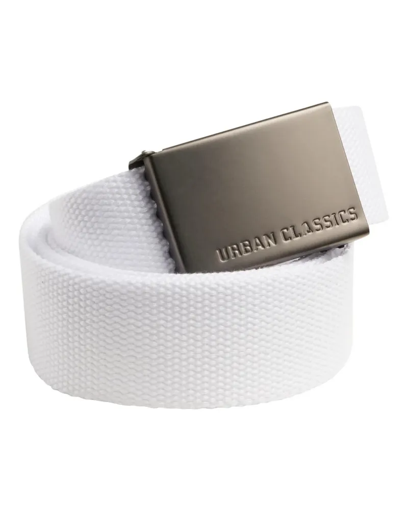 Urban Classics Gürtel, Canvas-Herren (Weiß Weiß