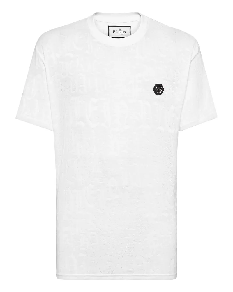 Philipp Plein T-Shirt Monogram Weiß