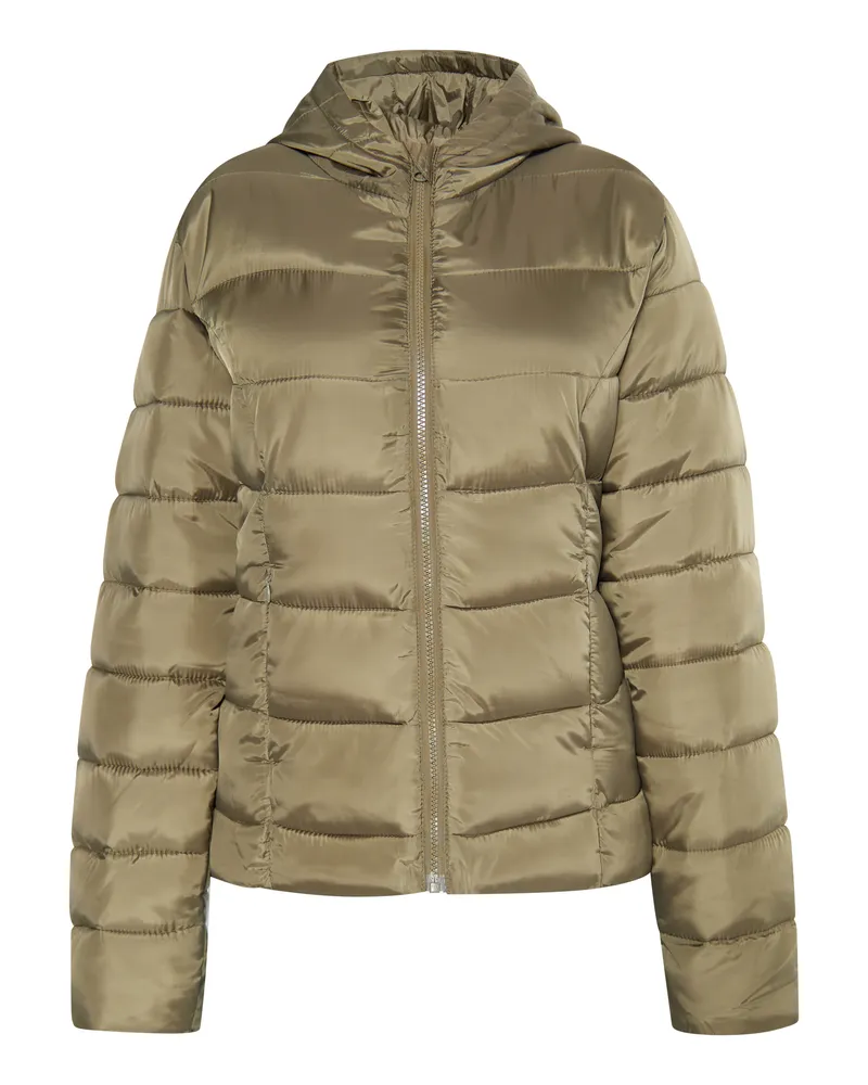 My Mo Steppjacke Damen militärisch oliv Oliv