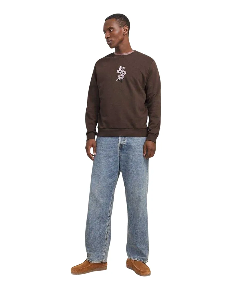 Jack & Jones Jack And Jones - Sweatshirt für Herren (Schokoladenbraun Schokoladenbraun