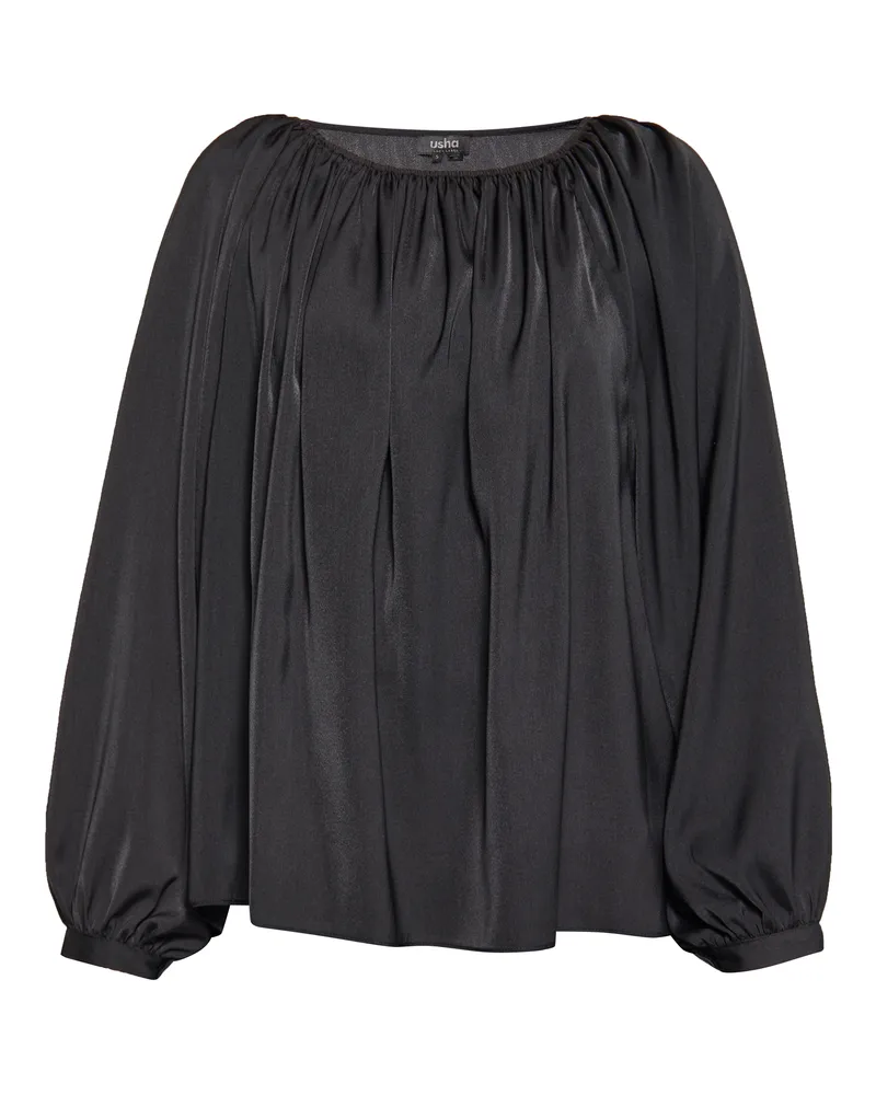 Usha Bluse für Damen - Schwarz Schwarz