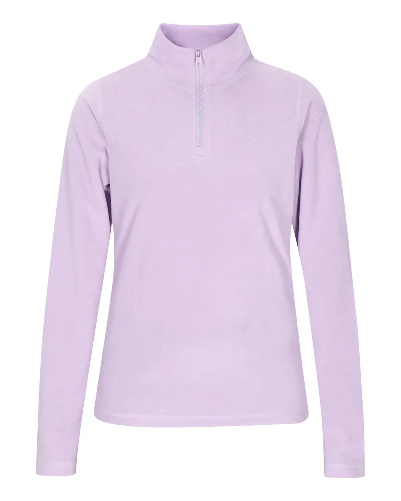 My Mo Fleecepullover Damen Hellviolett Lila