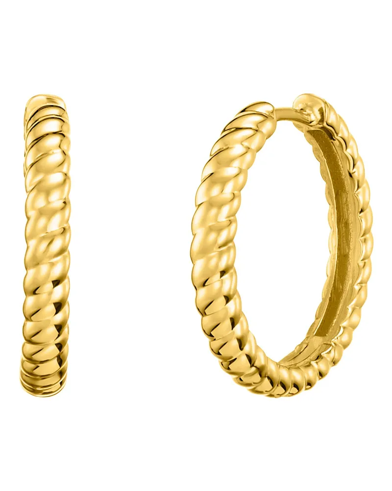 Julie Julsen Creolen 925/- Sterling Silber vergoldet 20mm Gold