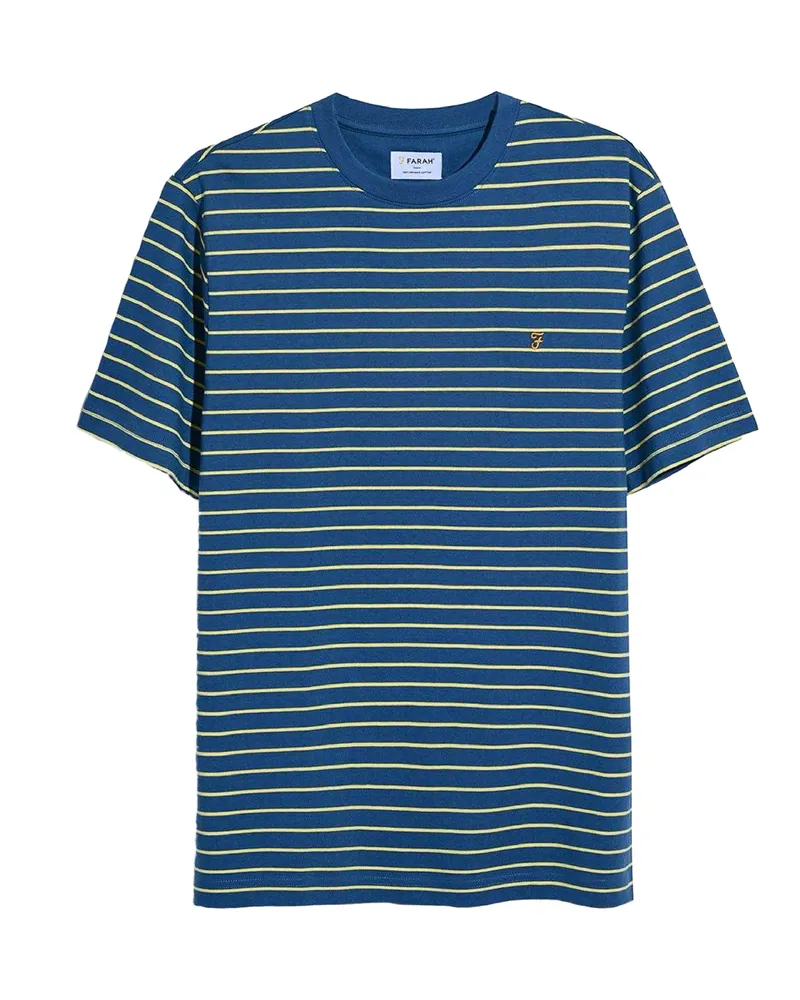Farah 1920 Oakland" T-Shirt für Herren (Grau Grau