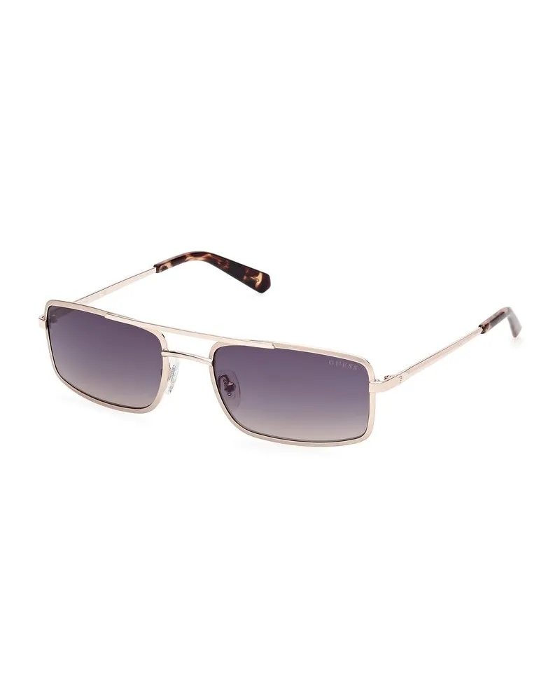 Guess Goldene Metall-Sonnenbrille Gold