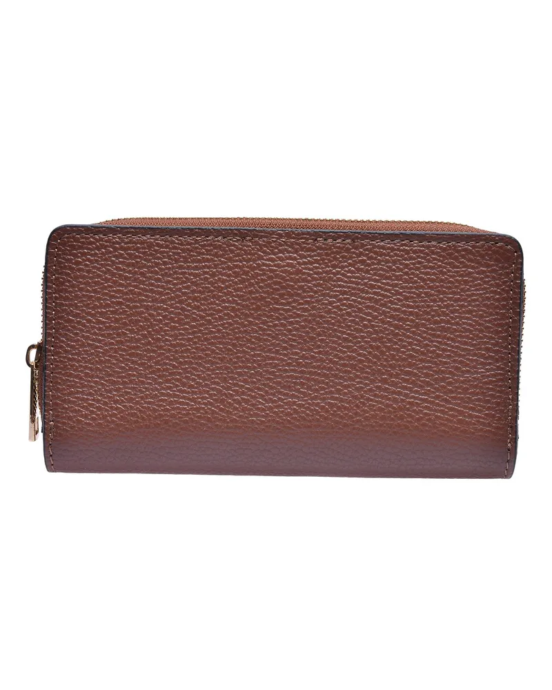Anna Luchini Kastanienbraun Rindsledertasche Dunkelbraun