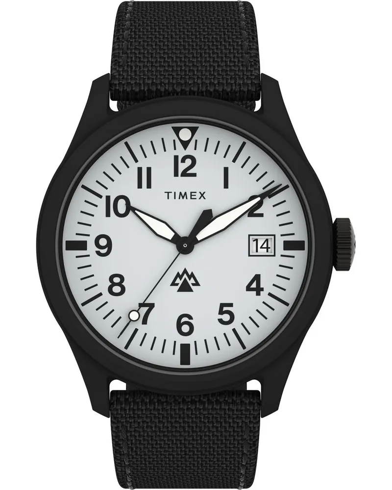 Timex Traprock Herren Schwarz Uhr TW2W34700 Schwarz