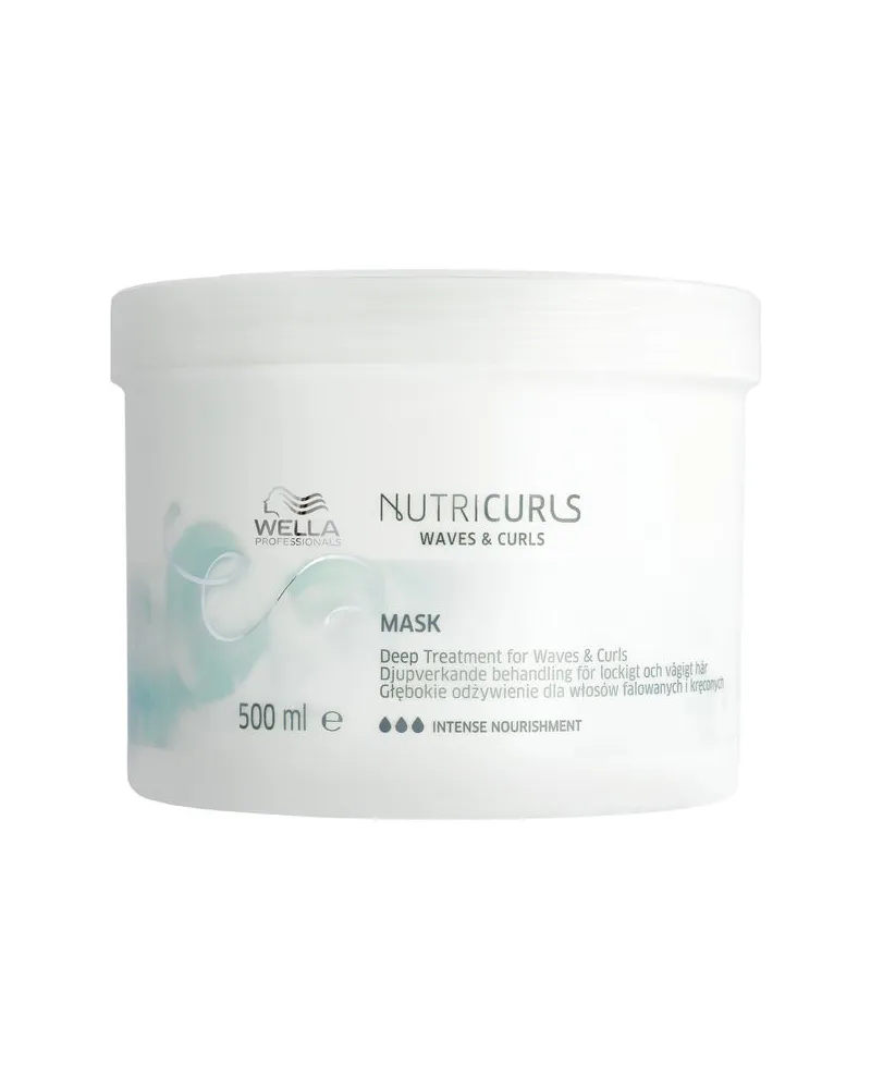 Wella Nutricurls Haarmaske Mit Locken Und Wellen 500 ml 