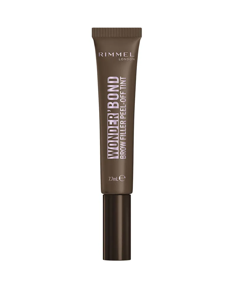Rimmel London Wonder'bond Augenbrauenfüller Peel-off-tönung #dunkelbraun 7,7 ml 