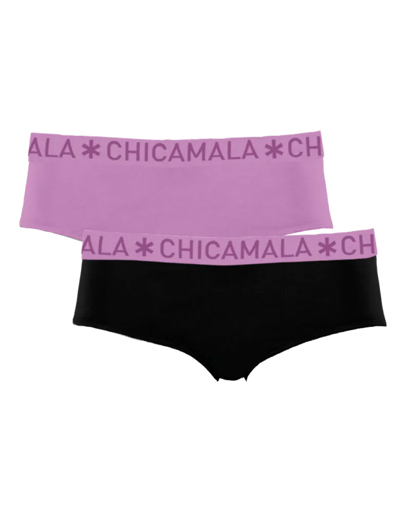 Muchachomalo 2er-Pack Damen-Slips „Chicamala" - Mehrfarbig Mehrfarbig