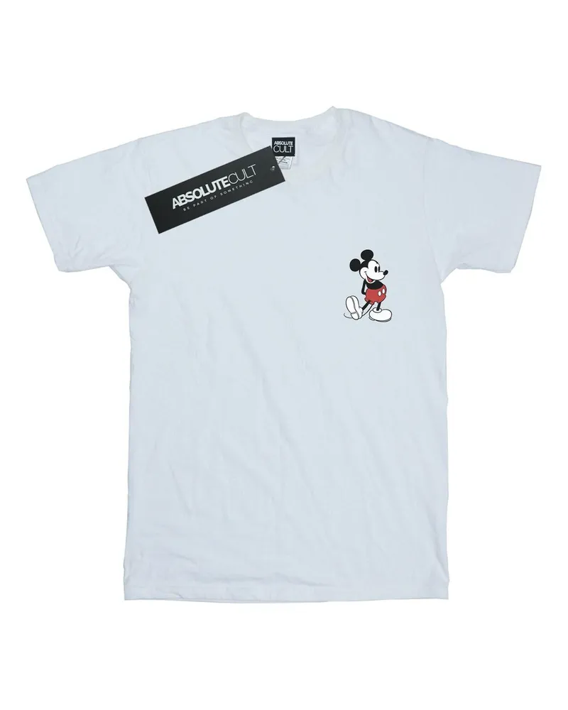 Disney Kickin" T-Shirt für Damen (Weiß Weiß