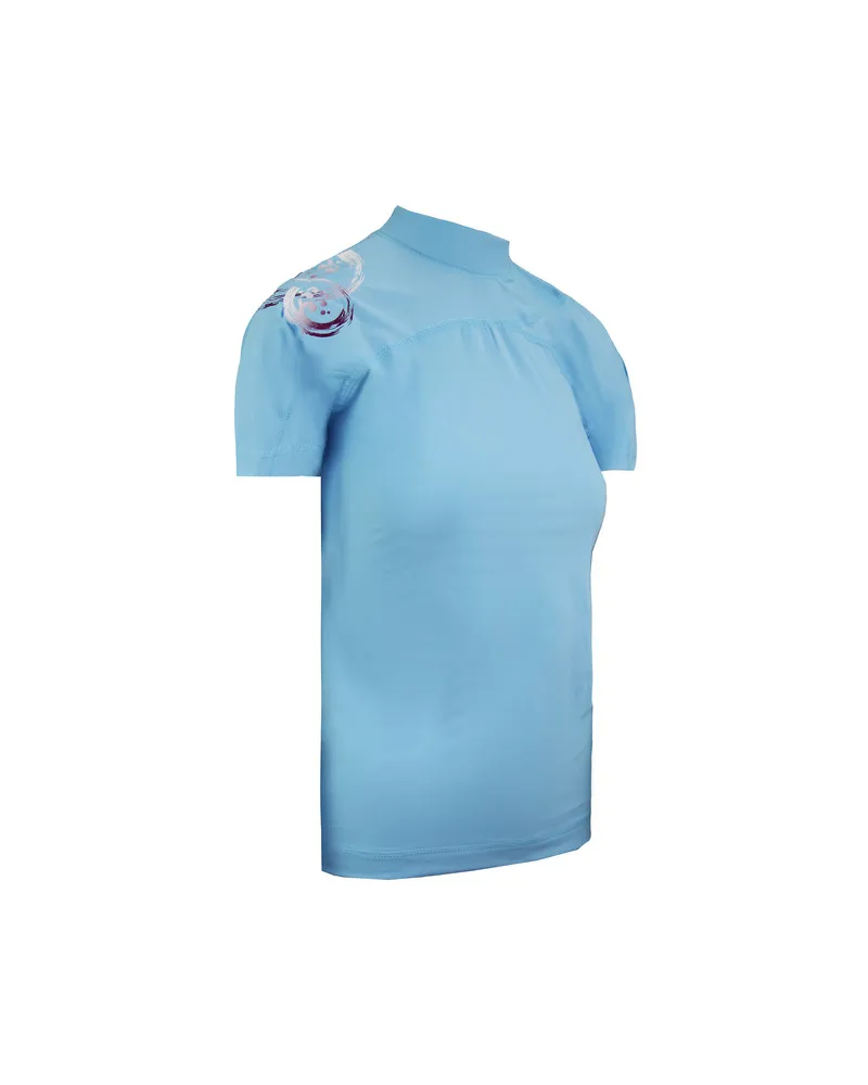 Nike ACG Kurzarm Damen Water Tee Kurzschläfe blaue Womens Active Top 242971 400 Blau