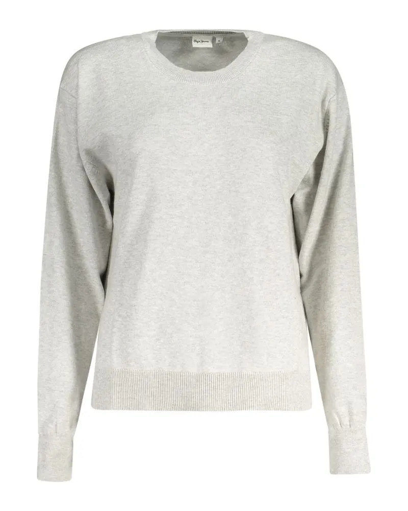 Pepe Jeans Grigio Baumwollpullover für Damen - Grau Grau