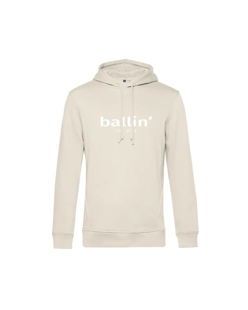Ballin Basic Hoodie von  Est. 2013 in der farbe Beige und in größe Beige