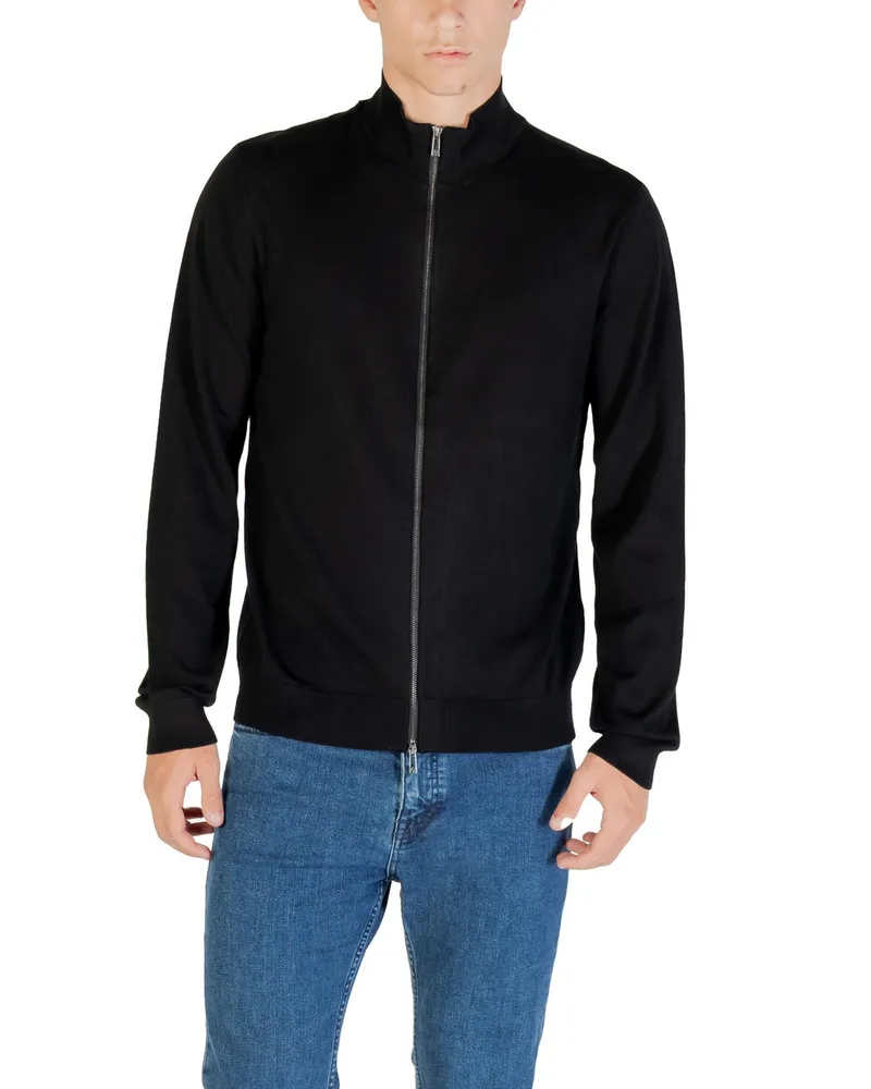 Armani Exchange Herren Strickwaren Schwarz