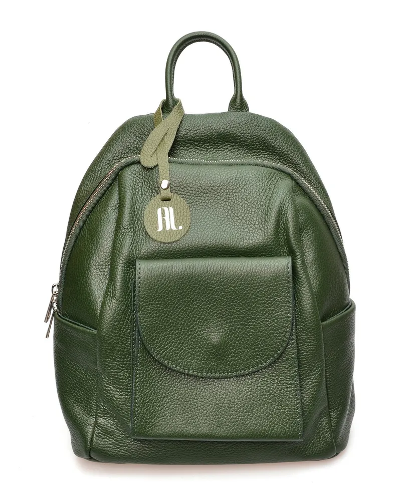 Anna Luchini Grün Rindsledertasche Grün