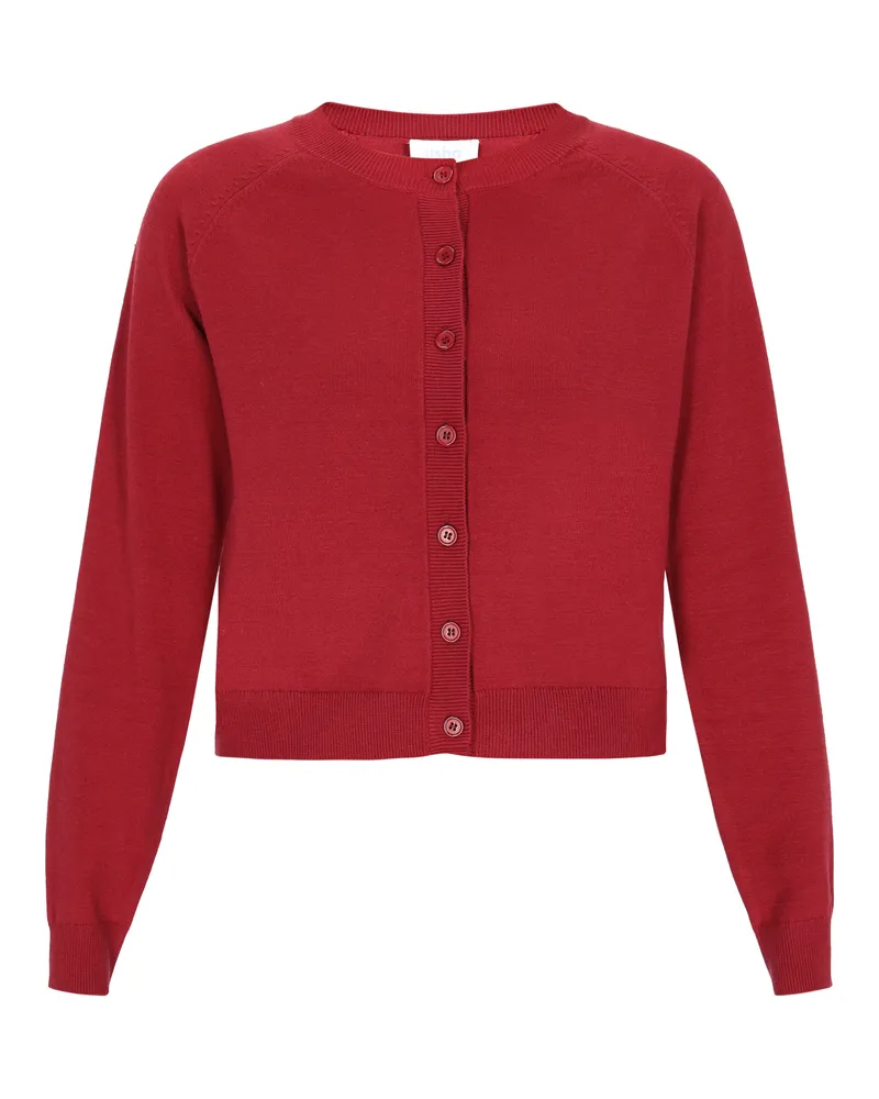 Usha Strickjacke Frauen Burgund Bordeaux