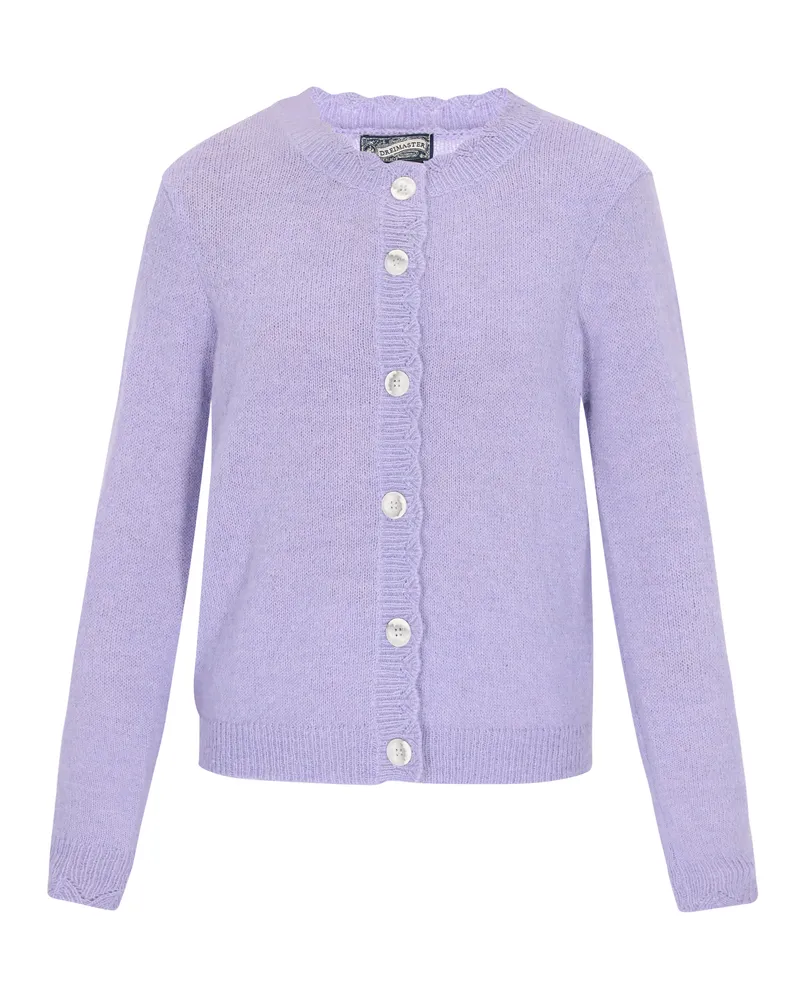 DreiMaster Strickjacke Frauen helles Lavendel Lila