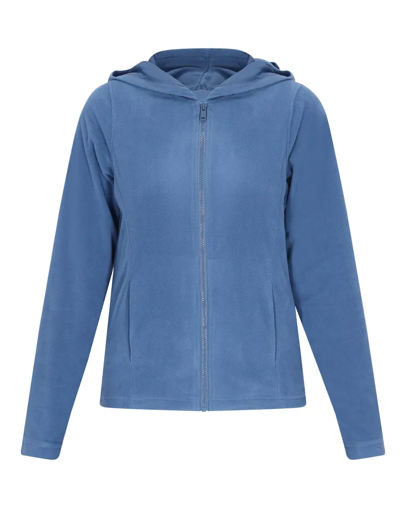 My Mo Fleecejacke Frauen blau Blau