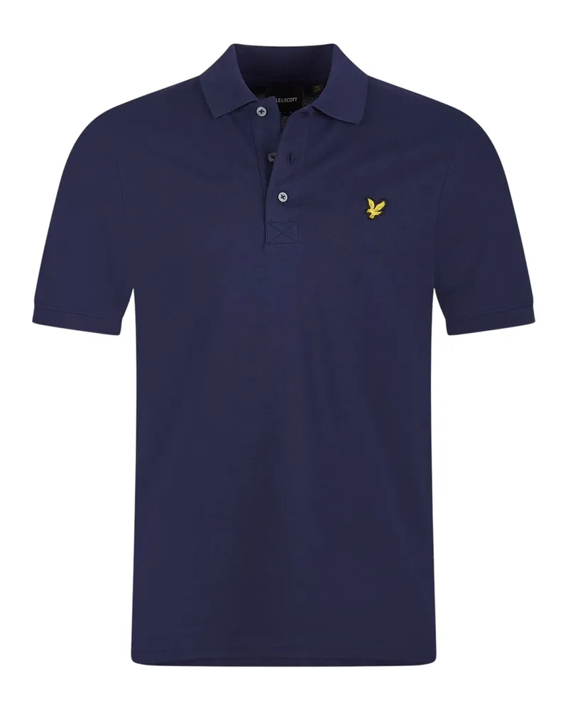 Lyle & Scott Poloshirt für Herren, kurzärmlig (Marine Marineblau