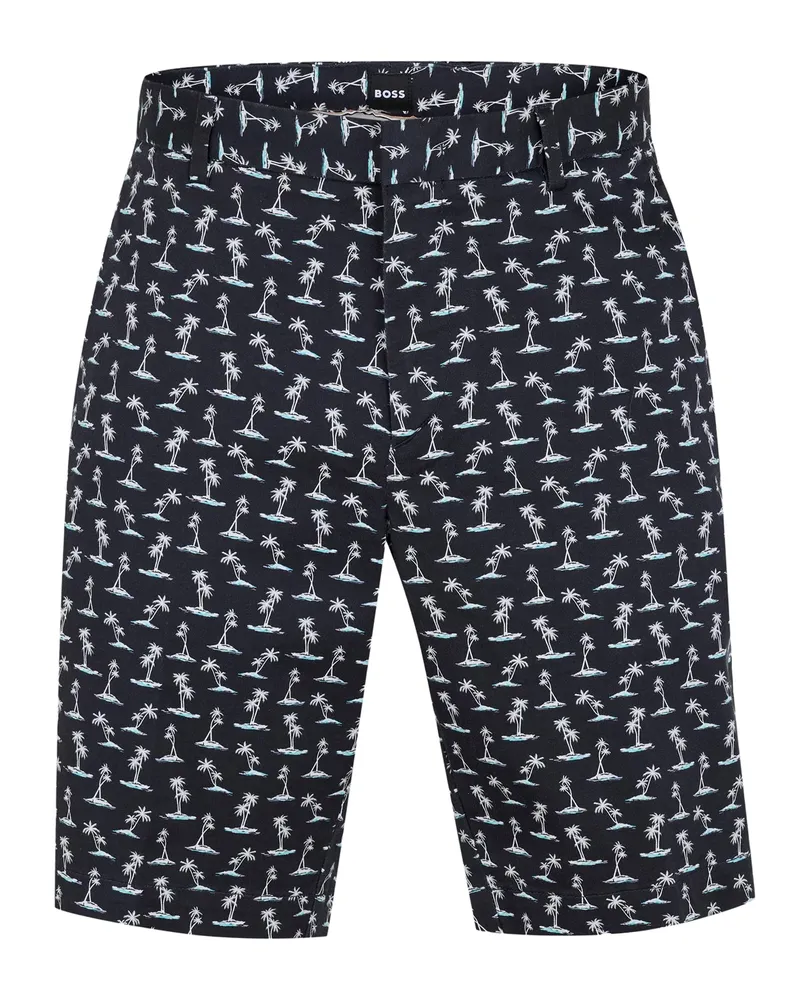 HUGO BOSS Chino Kurze Hose für Herren (Pastellblau Blau