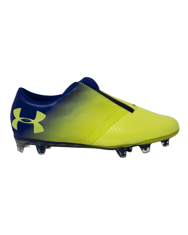 Under Armour UA Spotlight Yellow Leder FG Fußballstiefel - Herren Gelb