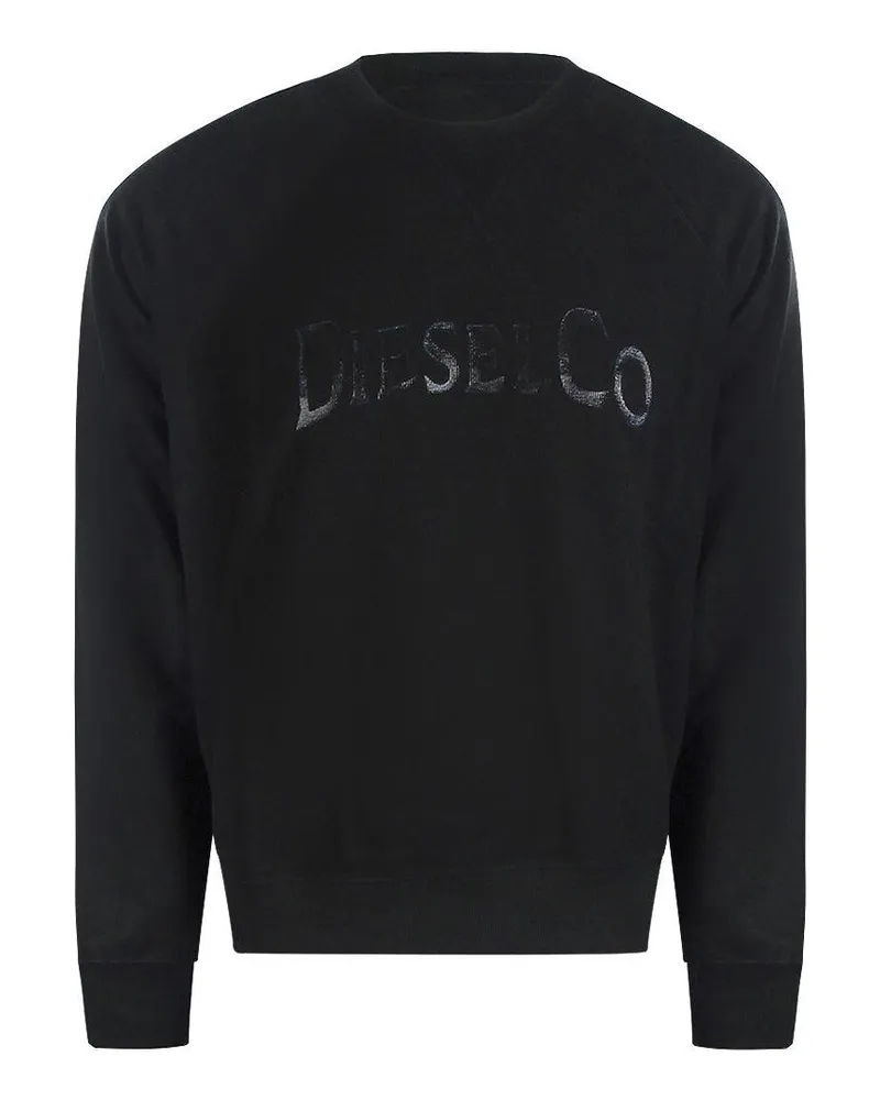 Diesel Sweatshirt für Herren (Schwarz Schwarz