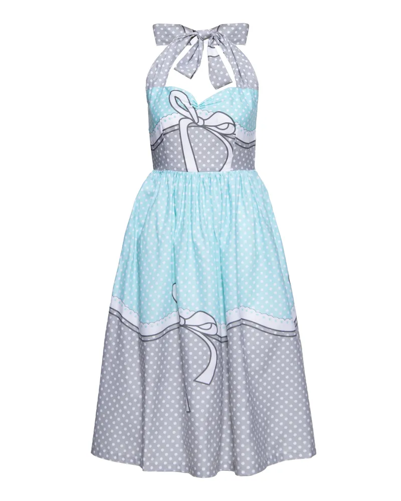 Queen Kerosin Damenkleid - Grau Grau