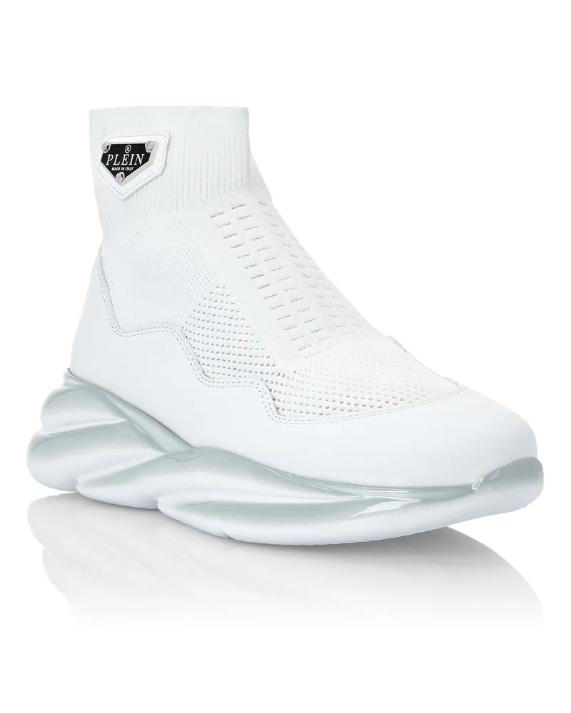Philipp Plein Runner Sneaker Iconic Plein Weiß