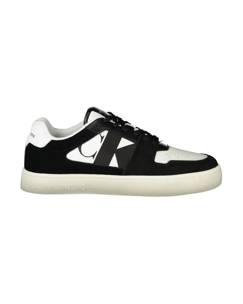 Calvin Klein Monogram Court Sneaker Ym0ym00021 Schwarz