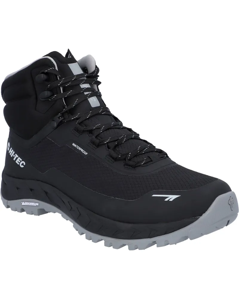 Hi-Tec ALTITUDE LITE MID WP Polyester Herren Wanderschuhe in Schwarz/Ultimate Grey Schwarz