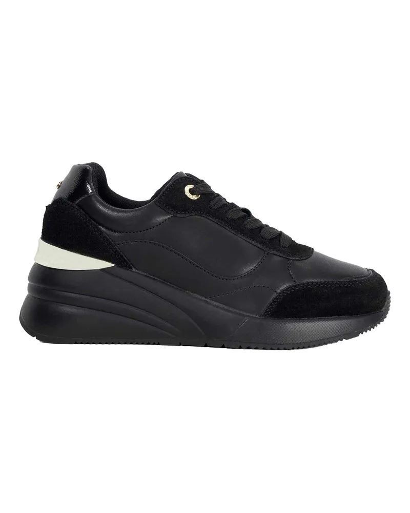 Dune Elatie Hidden" Sneaker für Damen, Leder (Schwarz Schwarz