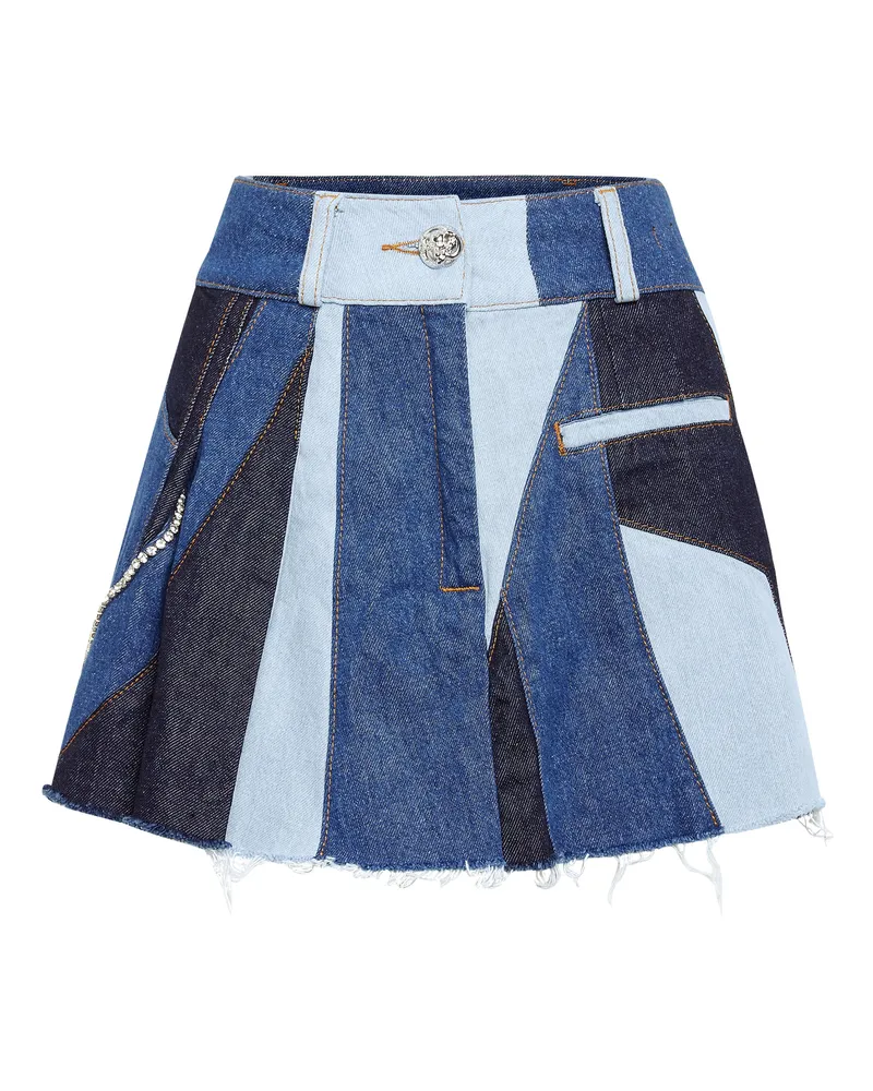 Philipp Plein Minirock Blau