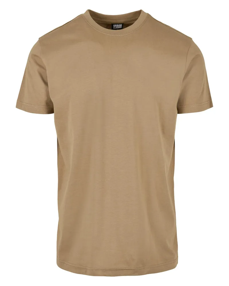 Urban Classics Basic" T-Shirt für Herren (Khaki-Braun Khaki