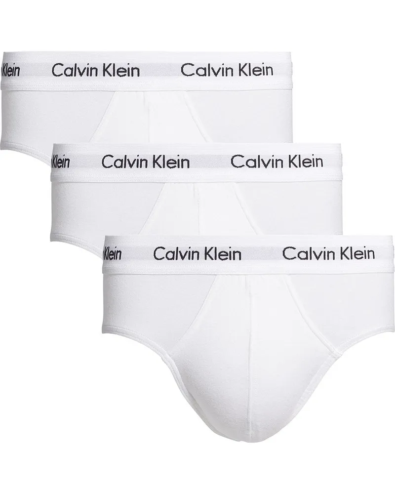 Calvin Klein 3er-Pack Herren Hüfthosen Weiß