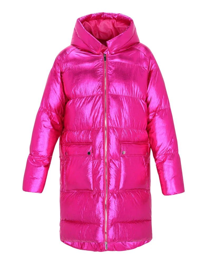 FAINA Damenmantel, taillierter Schnitt - Fuchsia Fuchsia