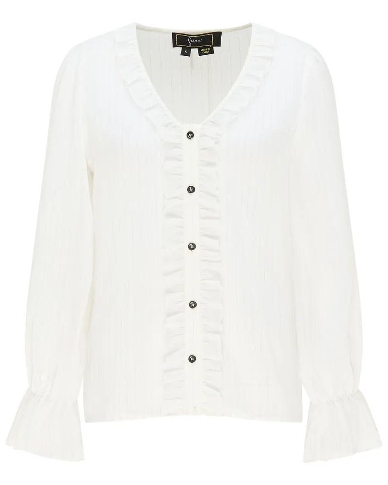 FAINA Bluse für Damen - Weiß Weiß