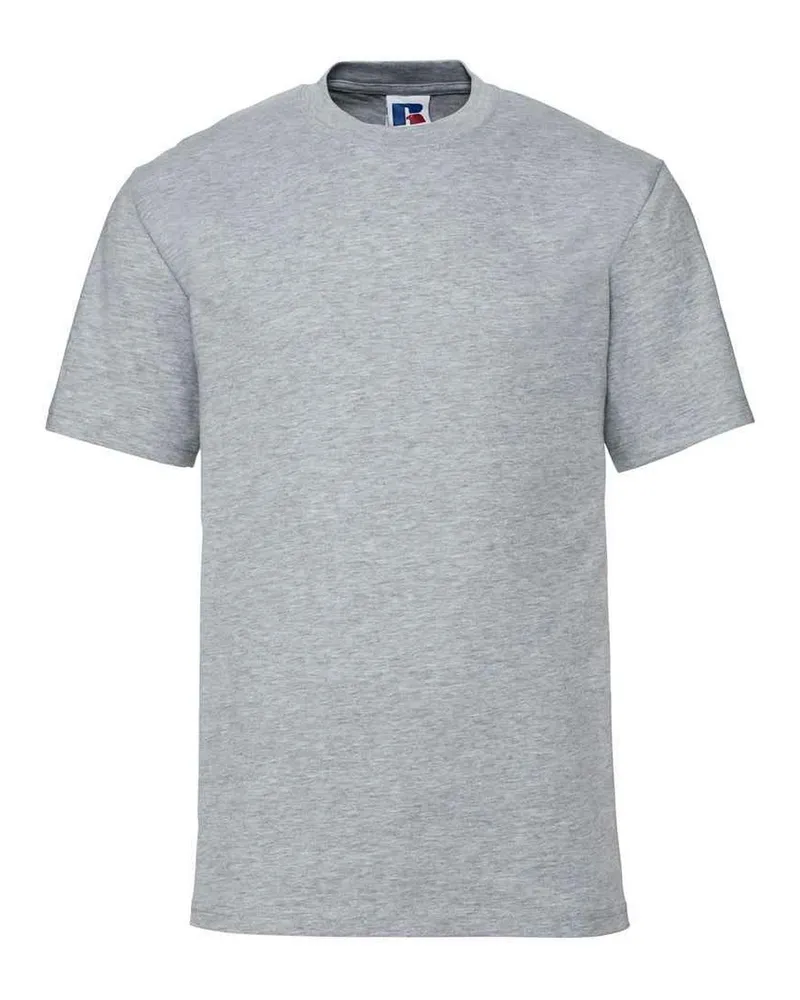 Russell Athletic Russell - "Super" T-Shirt für Herren/Damen Unisex (Helle Oxfordfarbe Indigoblau