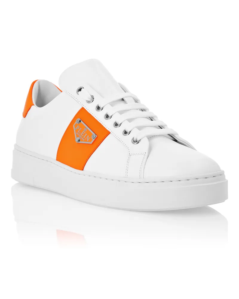 Philipp Plein Low-Top-Sneaker - Weiß Weiß