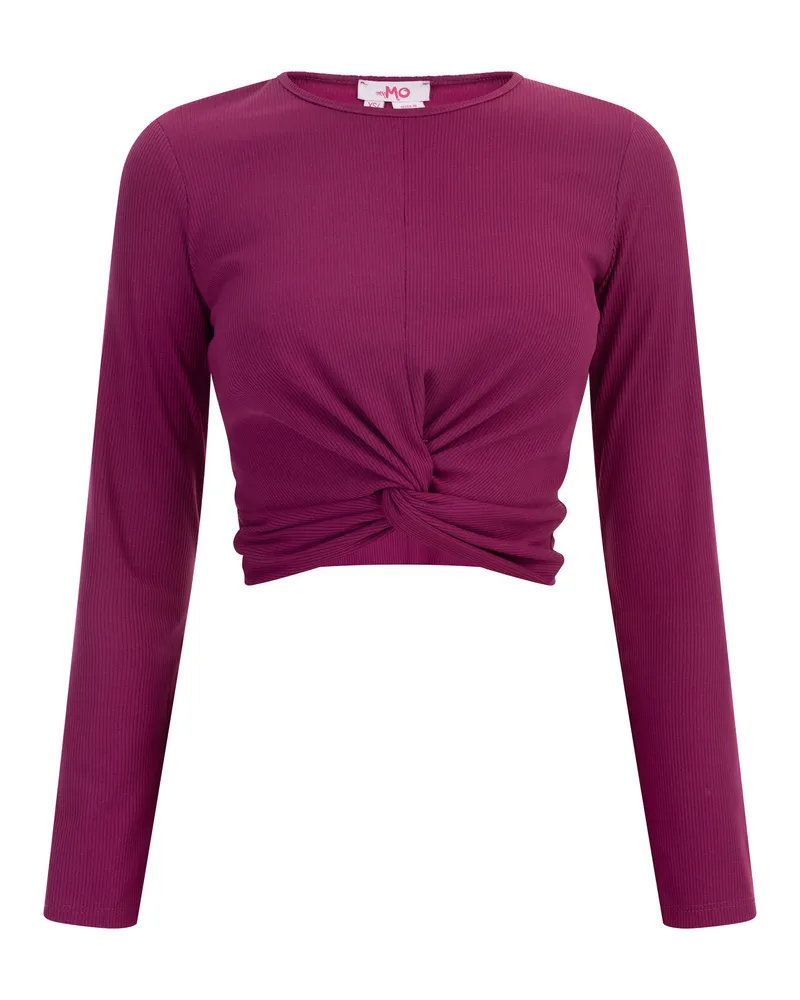 My Mo Langarmshirt Damen Fuchsie Fuchsia