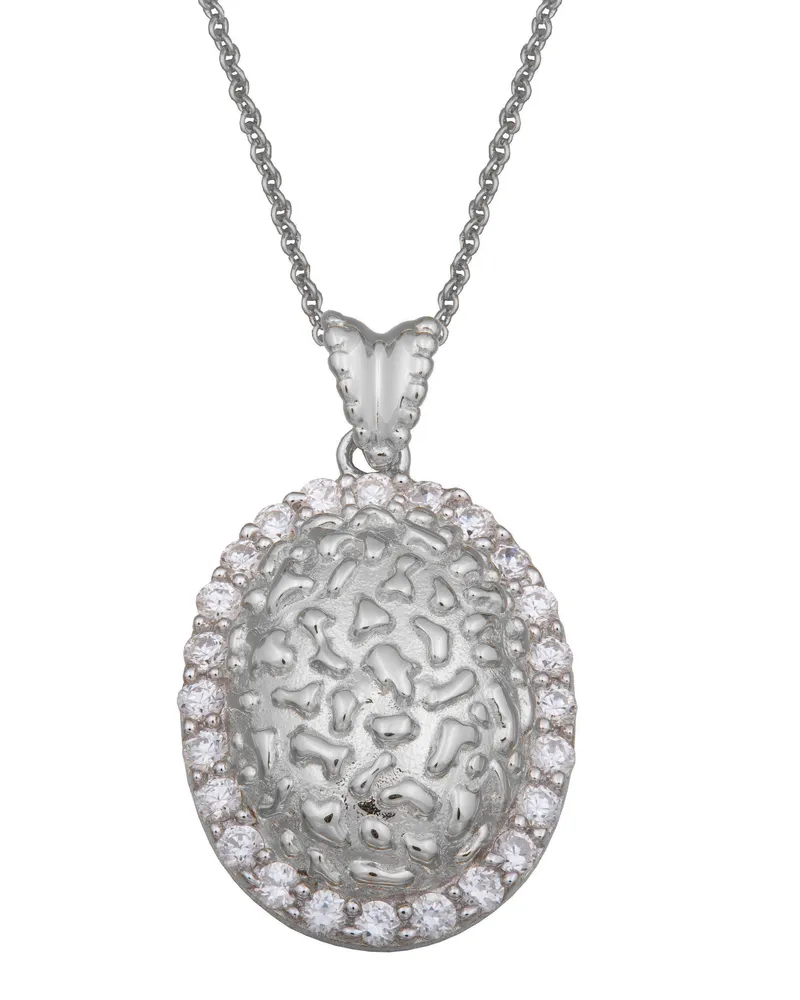 Orphelia Damen-Kette aus 925er Sterlingsilber mit Anhänger – Silber ZH-4520 Silber