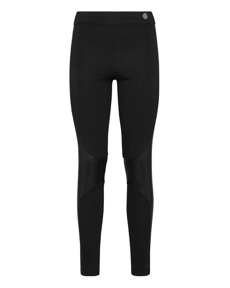 Philipp Plein Leggings Schwarz